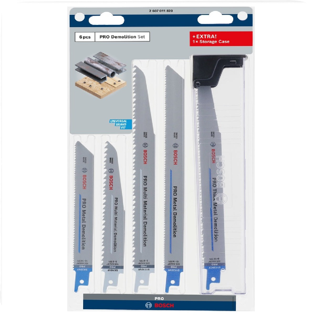 Bosch Säbelsägeblatt-Set Demolition Pack bei SicherFest.de