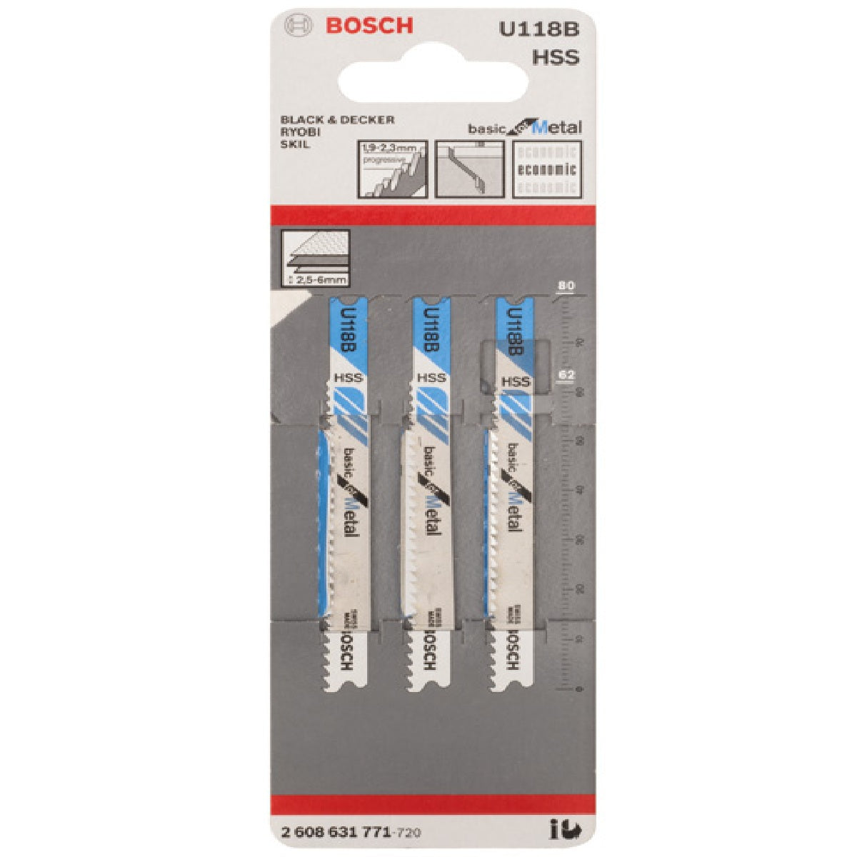 Bosch U 118 B Pack bei SicherFest.de