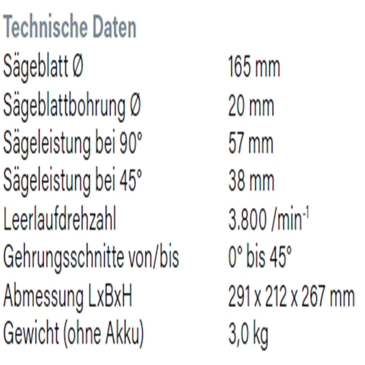 Datenblatt Hikoki C1806DA bei SicherFest.de