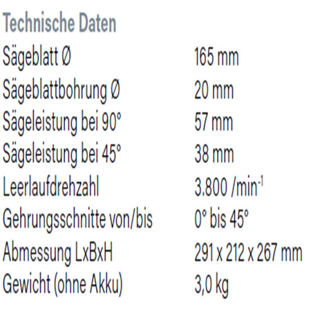 Datenblatt Hikoki C1806DA bei SicherFest.de