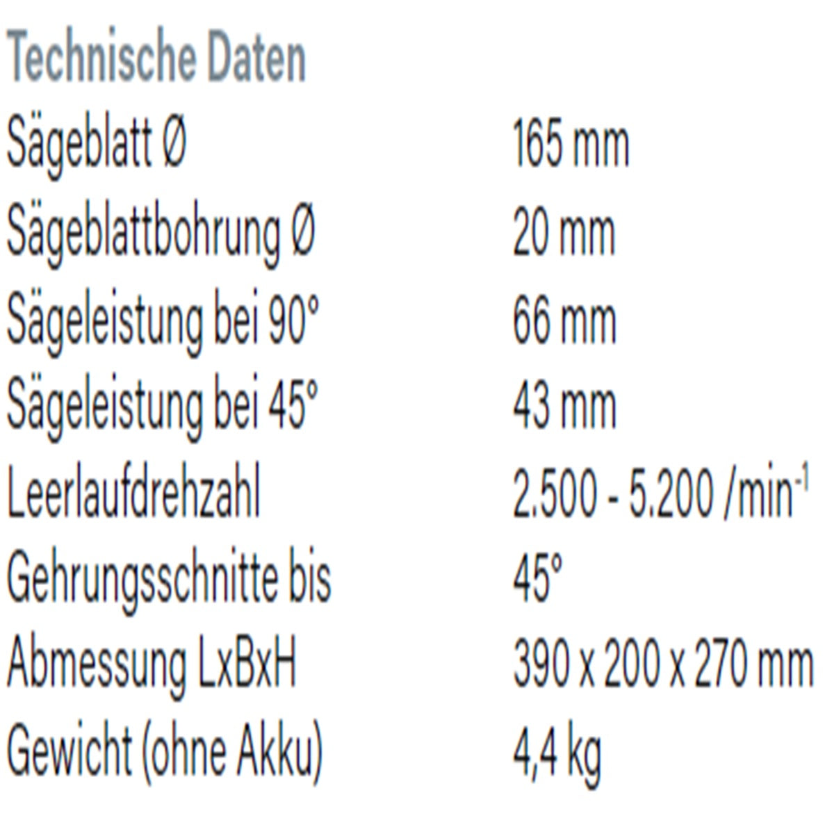 Datenblatt Hikoki C3606DPA bei SicherFest.de