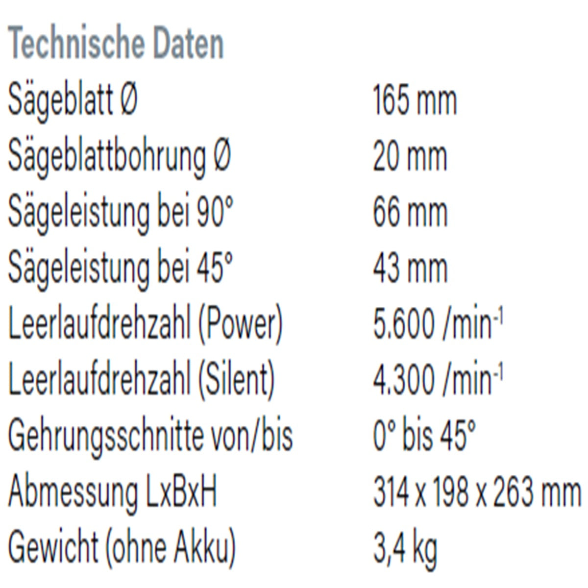 Datenblatt Hikoki C3606DUM bei SicherFest.de
