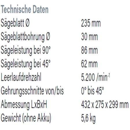 Datenblatt Hikoki C3609DUM bei SicherFest.de