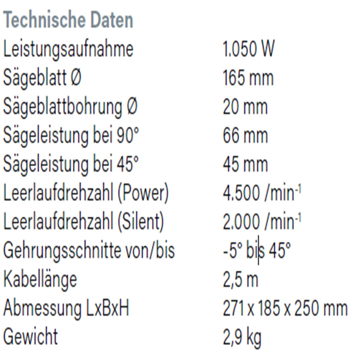 Datenblatt Hikoki C6MEY2 bei SicherFest.de