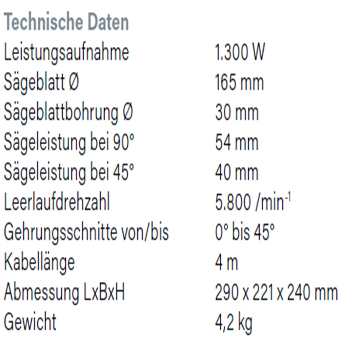 Datenblatt Hikoki C6U3 bei SicherFest.de