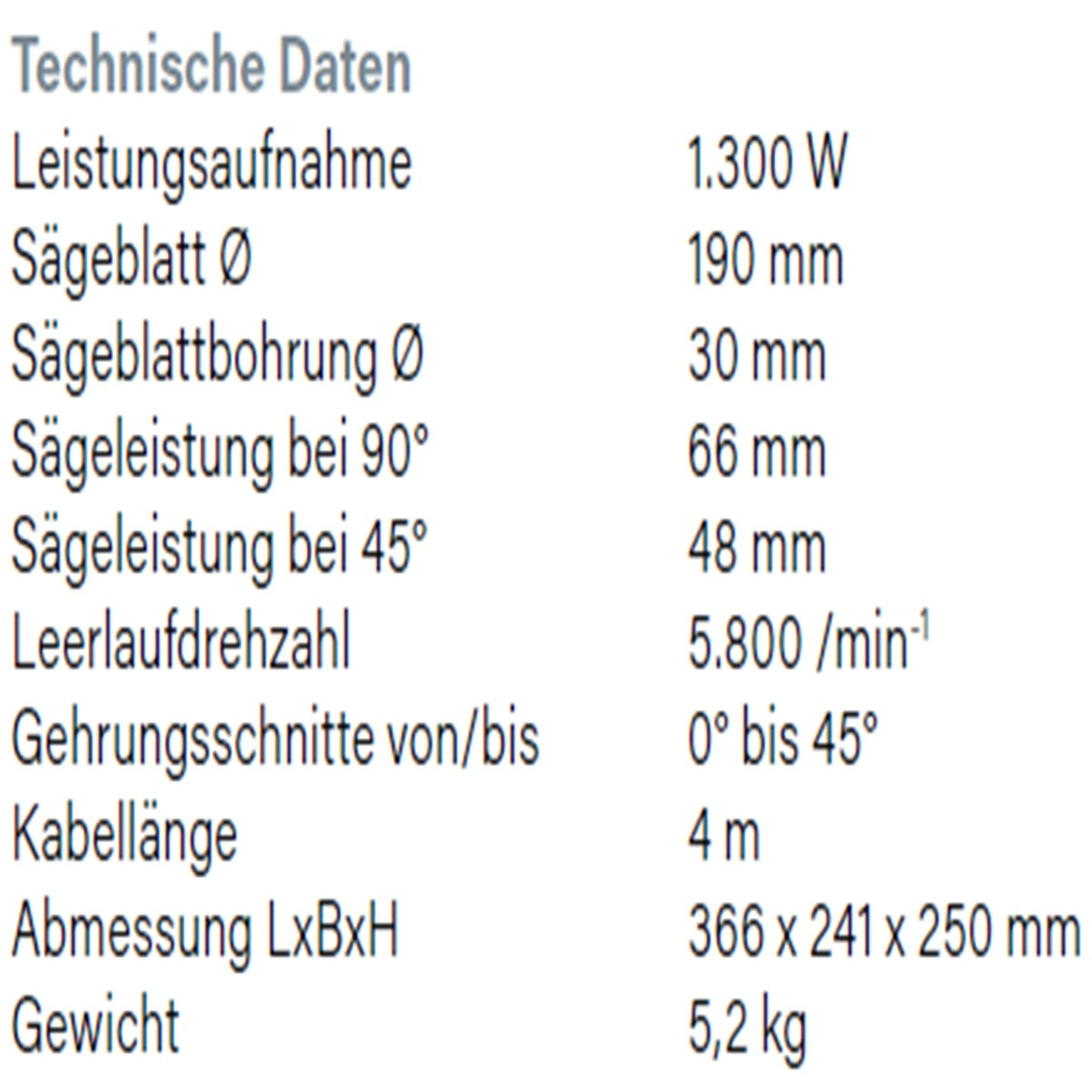 Datenblatt Hikoki C7BUM bei SicherFest.de