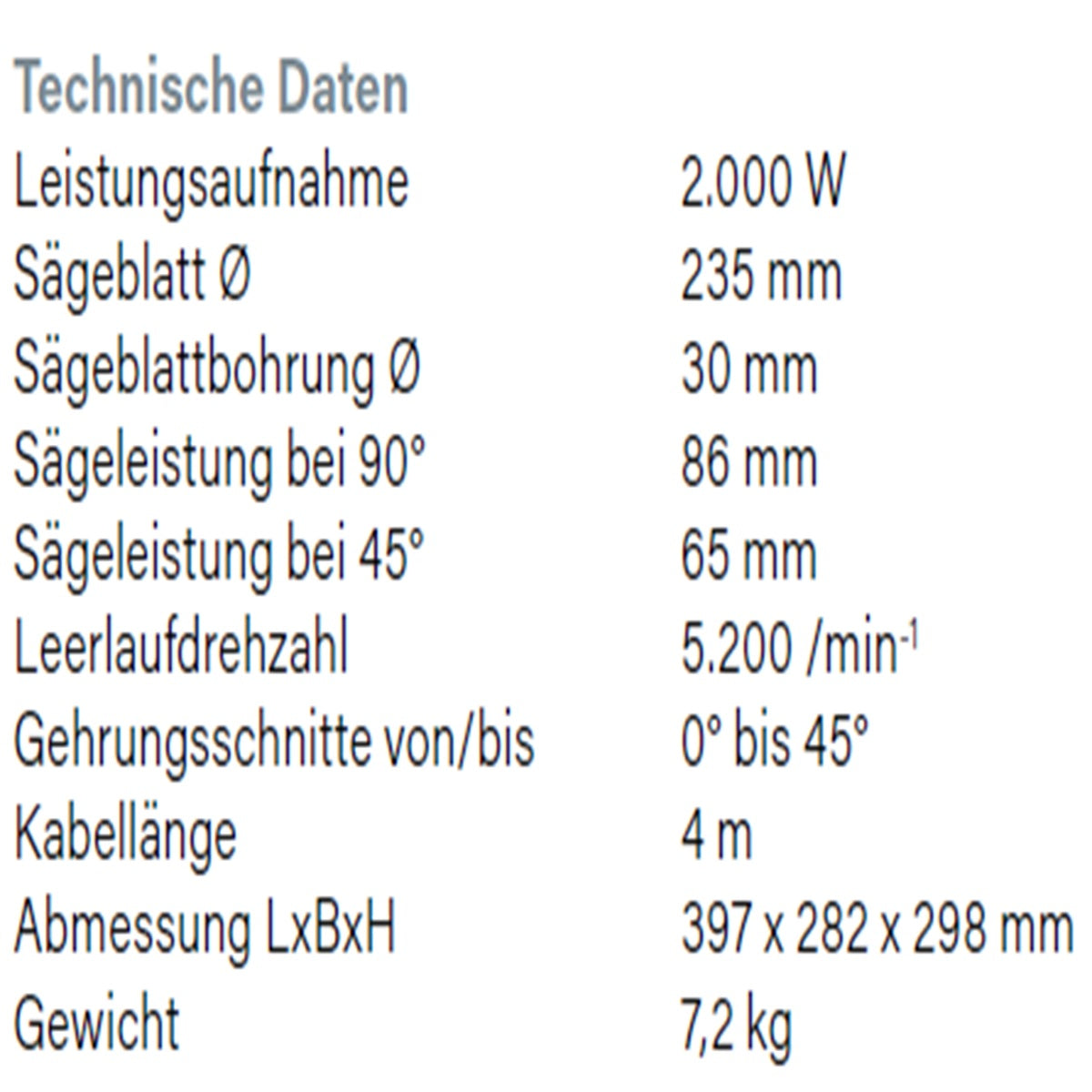 Datenblatt Hikoki C9BU3 bei SicherFest.de