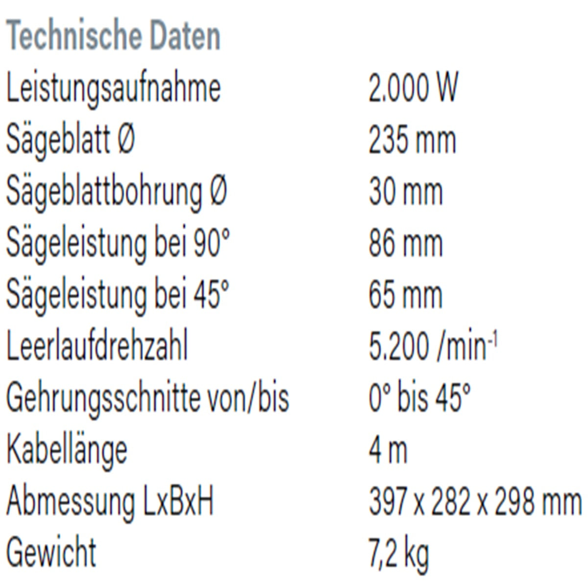 Datenblatt Hikoki C9U3 bei SicherFest.de