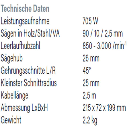 Datenblatt Hikoki CJ90VST2 bei SicherFest.de