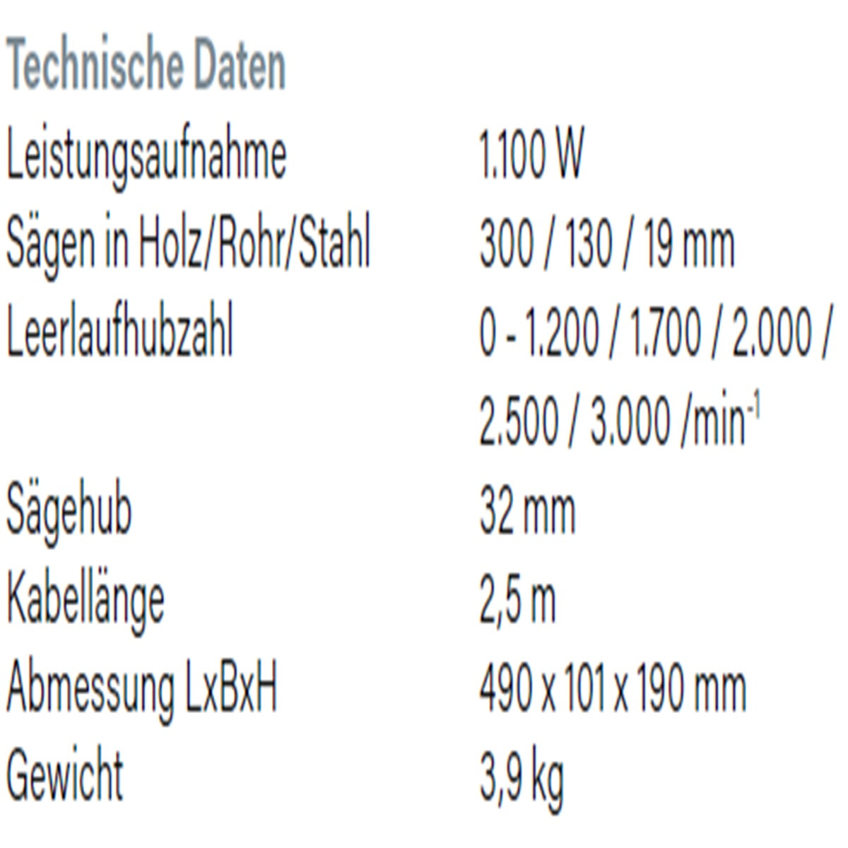 Datenblatt Hikoki CR13VEY bei SicherFest.de