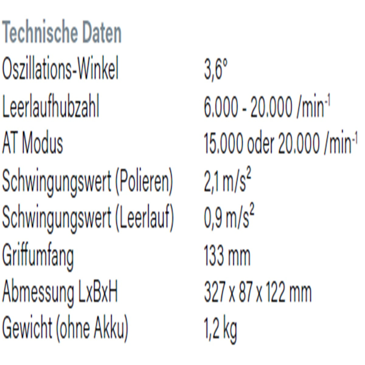 Datenblatt Hikoki CV18DA bei SicherFest.de