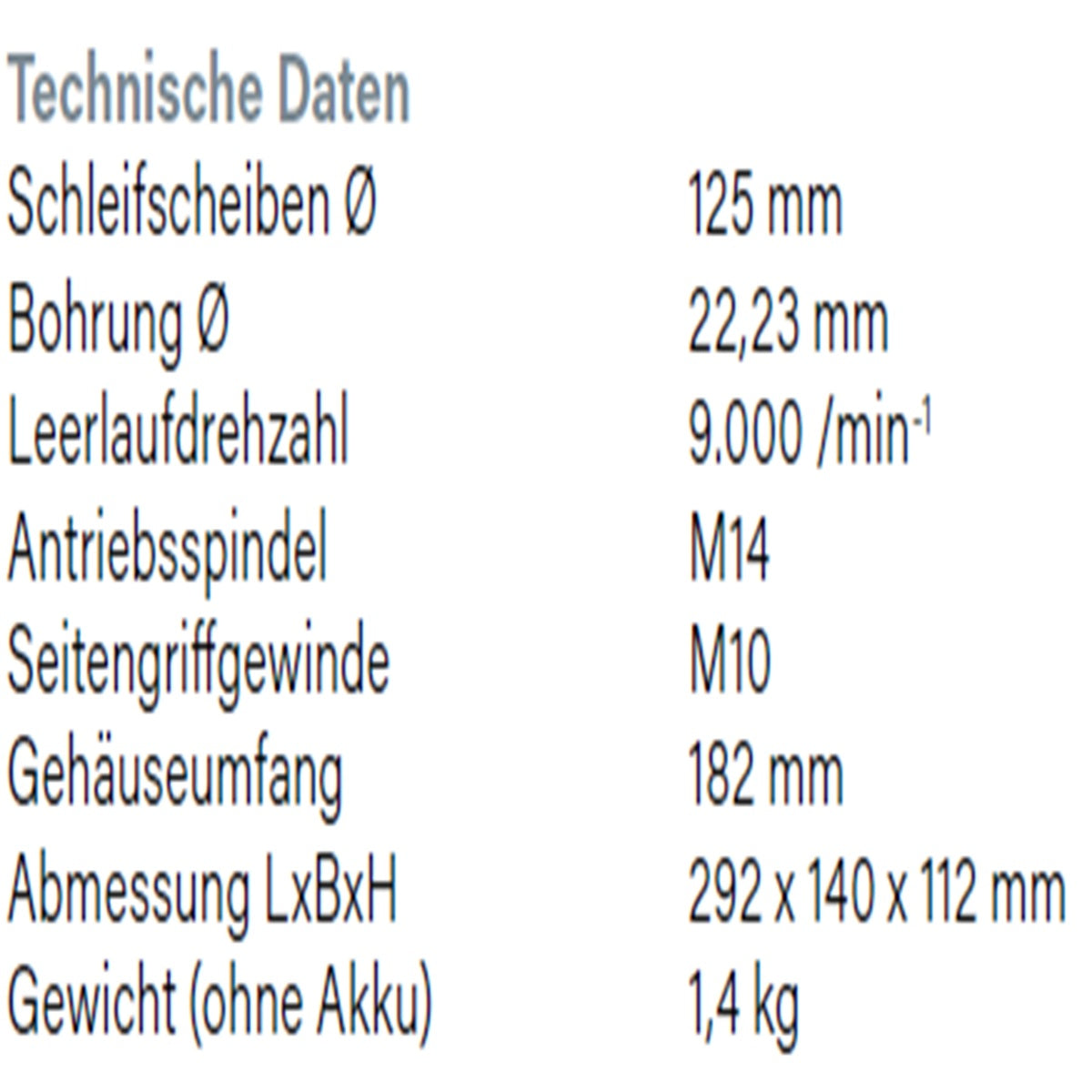 Datenblatt Hikoki G18DSL2 bei SicherFest.de