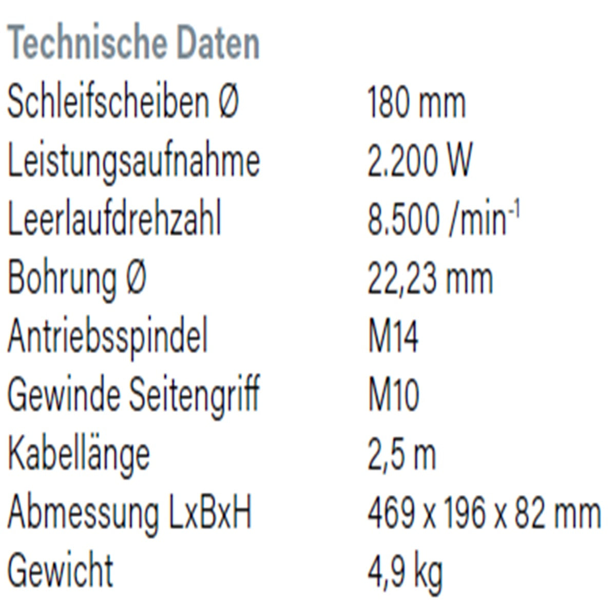 Datenblatt Hikoki G18ST bei SicherFest.de