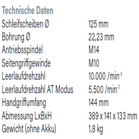 Datenblatt Hikoki G3613DE bei SicherFest.de
