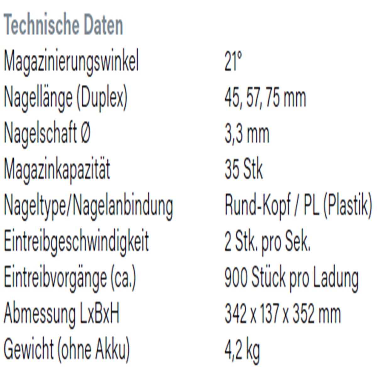 Datenblatt Hikoki NR3675DD bei SicherFest.de