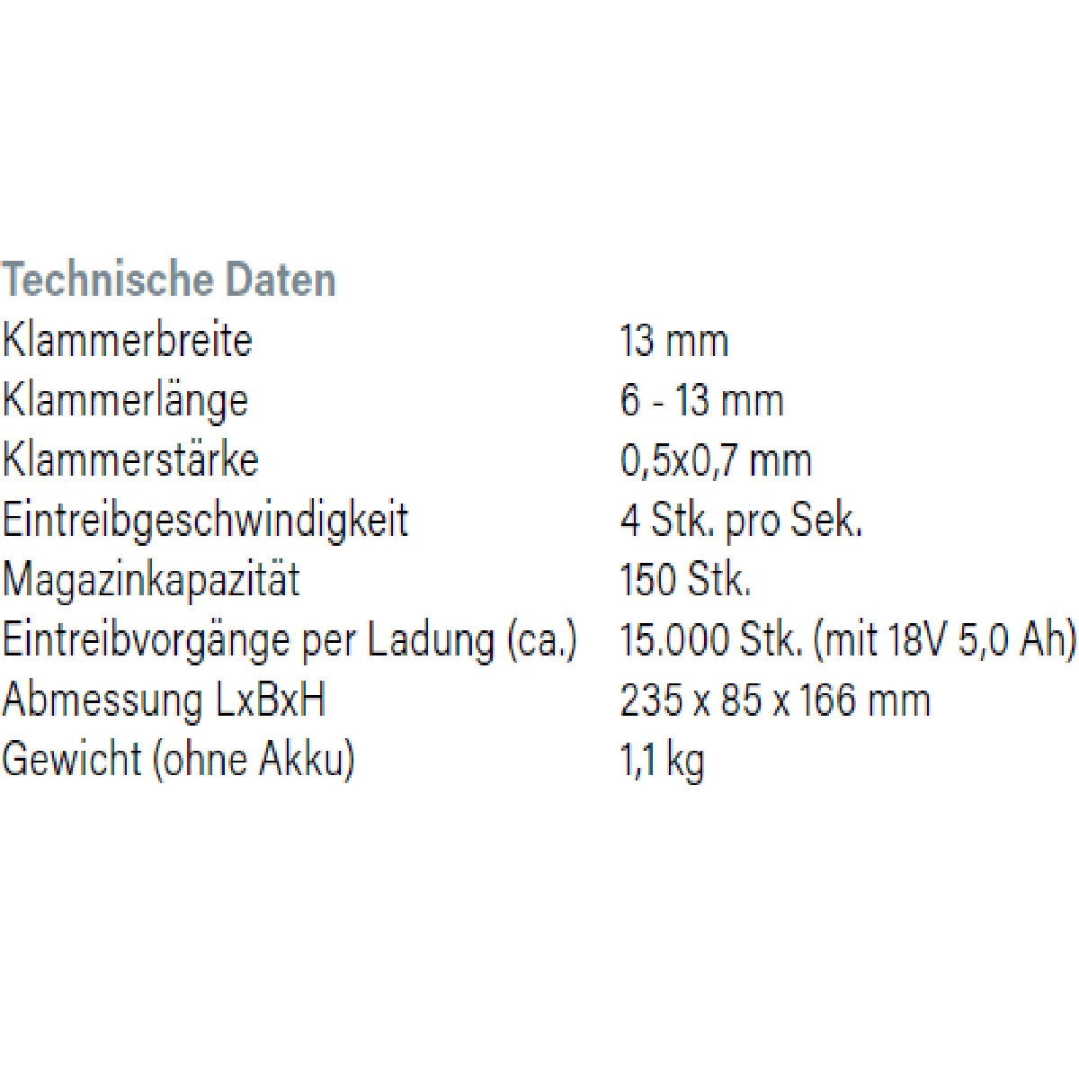 Datenblatt Hikoki NT1812DA bei SicherFest.de
