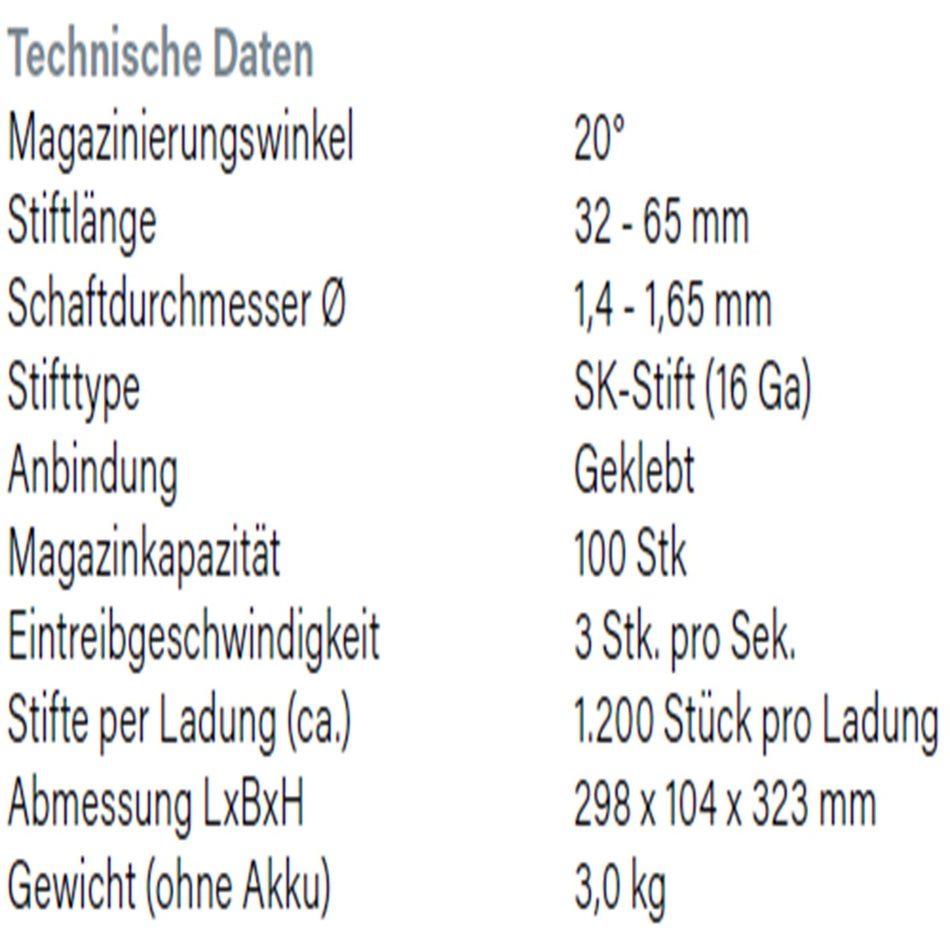 Datenblatt Hikoki NT1865DA bei SicherFest.de