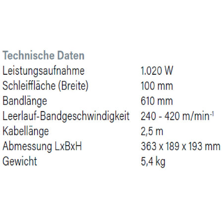 Datenblatt Hikoki SB10V2 bei SicherFest.de