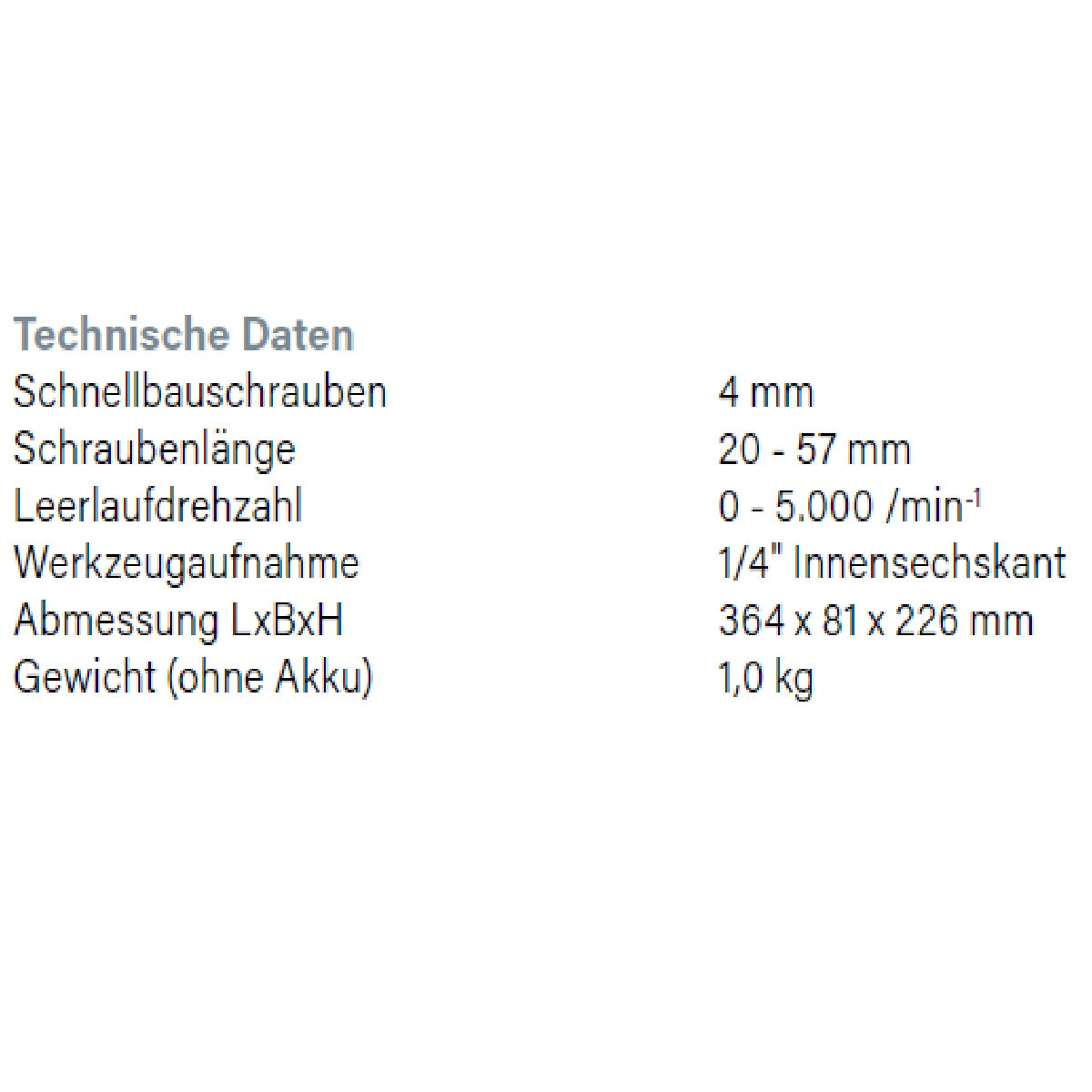 Datenblatt Hikoki W18DA bei SicherFest.de