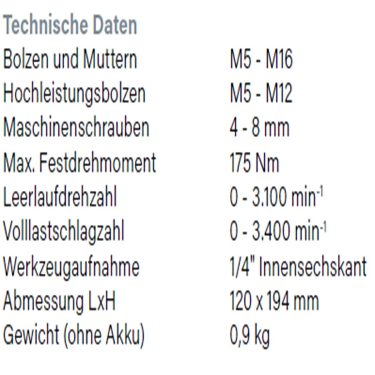 Datenblatt Hikoki WH18DE bei SicherFest.de