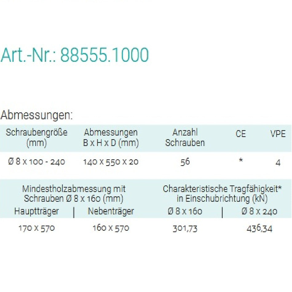 Datenblatt für Pitzl 88555.1000 bei SicherFest.de