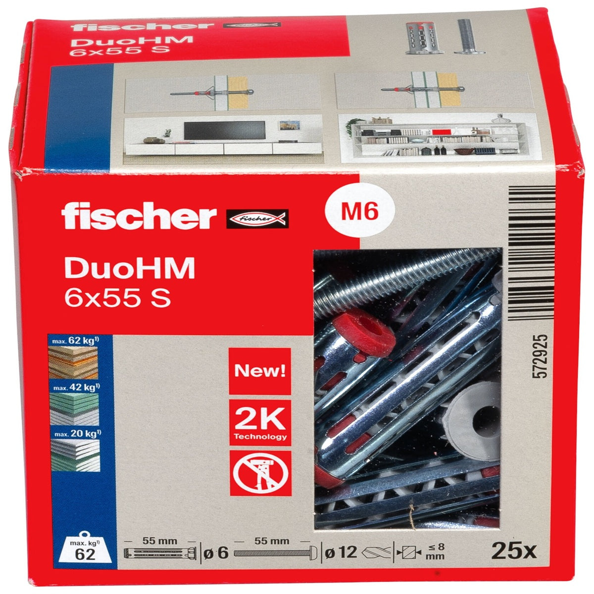 Fischer DuoHM M Packung bei SicherFest.de