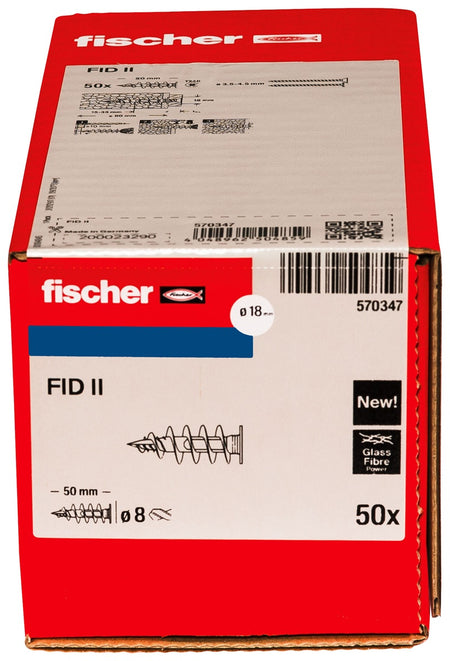 Fischer FID II Verpackung bei SicherFest.de