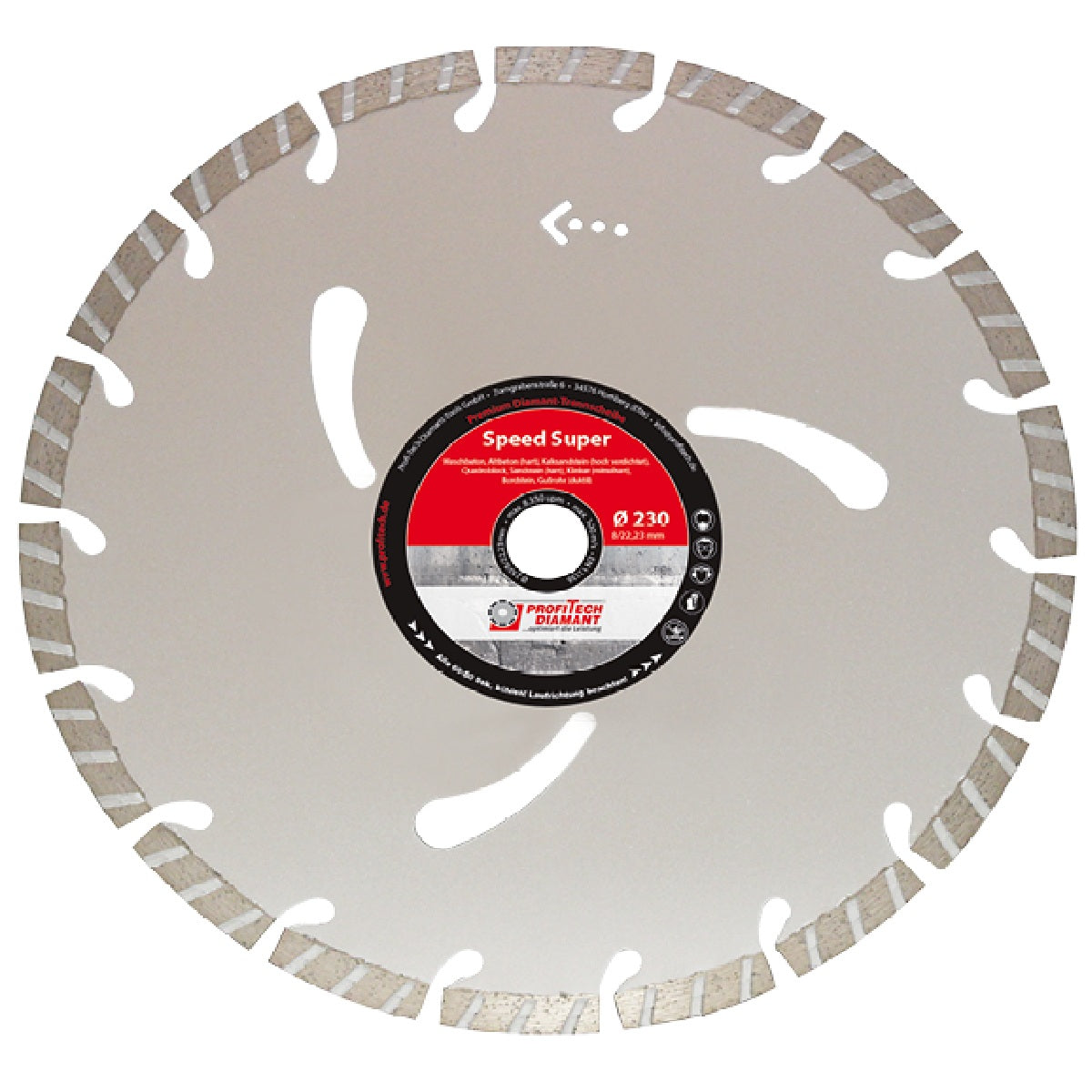 Profitech Diamant Trennscheibe Speed Super bei SicherFest.de