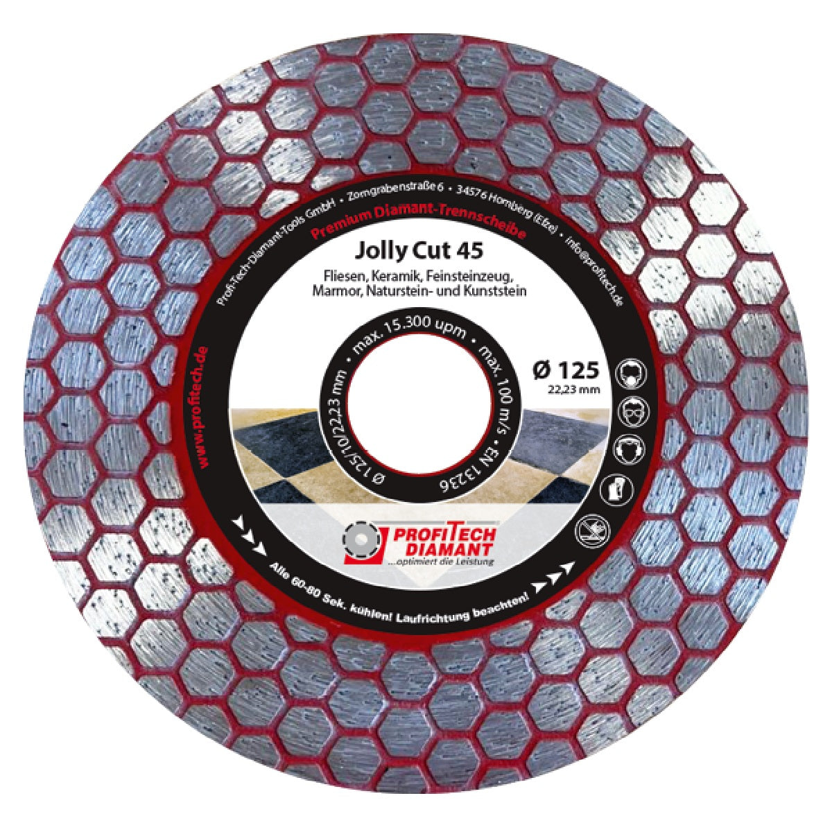 Profitech Diamanttrennscheibe Jolly Cut 45 bei SicherFest.de